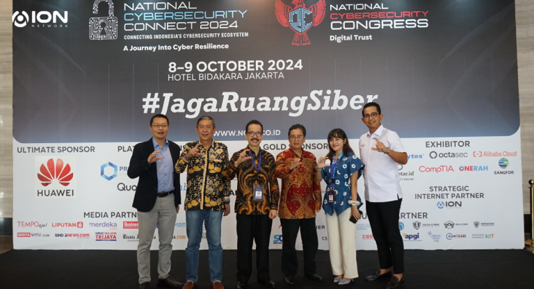 ION Network Jadi Strategic Internet Partner di National Cybersecurity Connect 2024