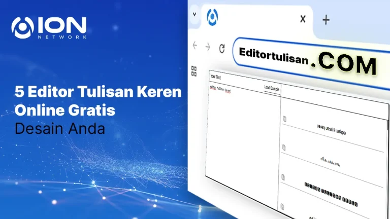 Website Editor Tulisan Keren Online Gratis