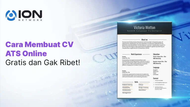 Cara Membuat CV ATS Online Gratis dan Gak Ribet!