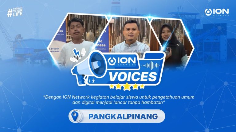 ION Network Dapat Apresiasi di Pangkal Pinang, Pengguna Beri Testimoni