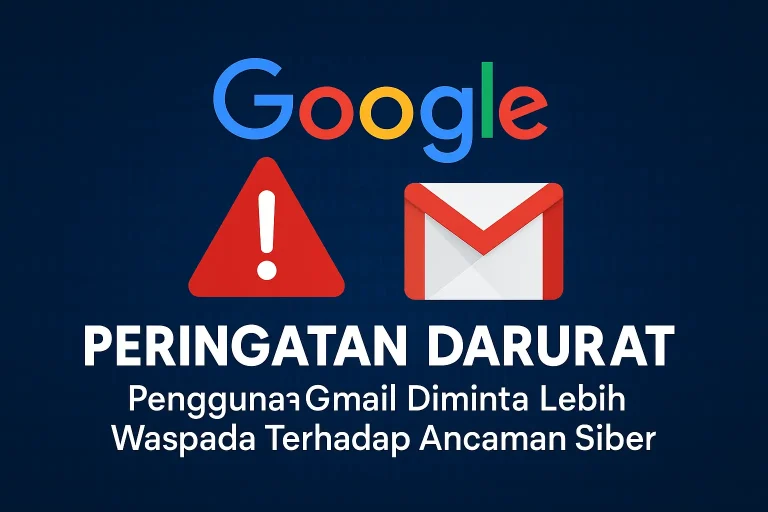 Google Keluarkan Peringatan Darurat: Pengguna Gmail Diminta Lebih Waspada Terhadap Ancaman Siber