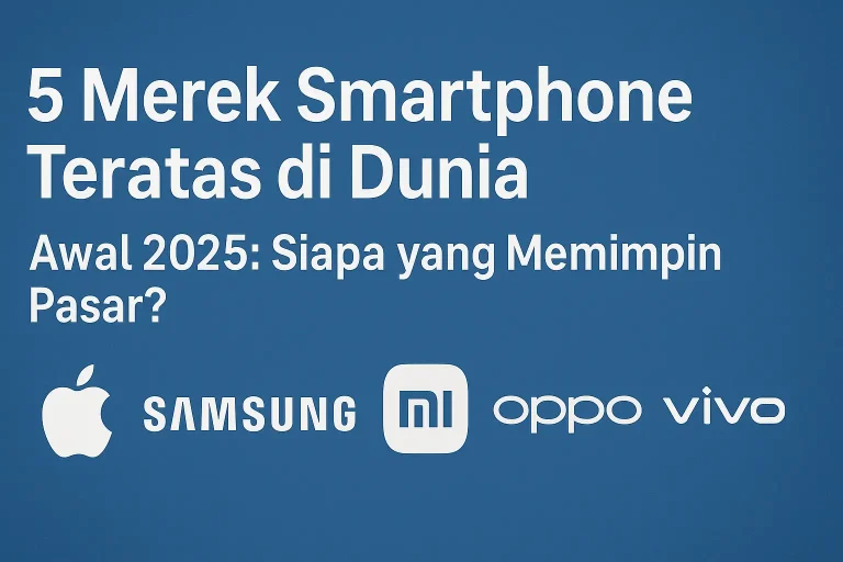 5 Merek Smartphone Teratas di Dunia Awal 2025: Siapa yang Memimpin Pasar?