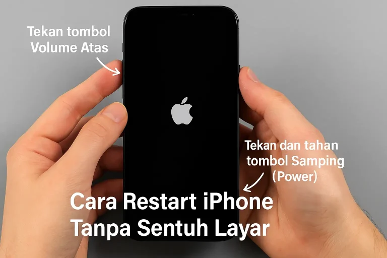Cara Restart iPhone Tanpa Sentuh Layar: Solusi Praktis Saat Layar Tidak Responsif