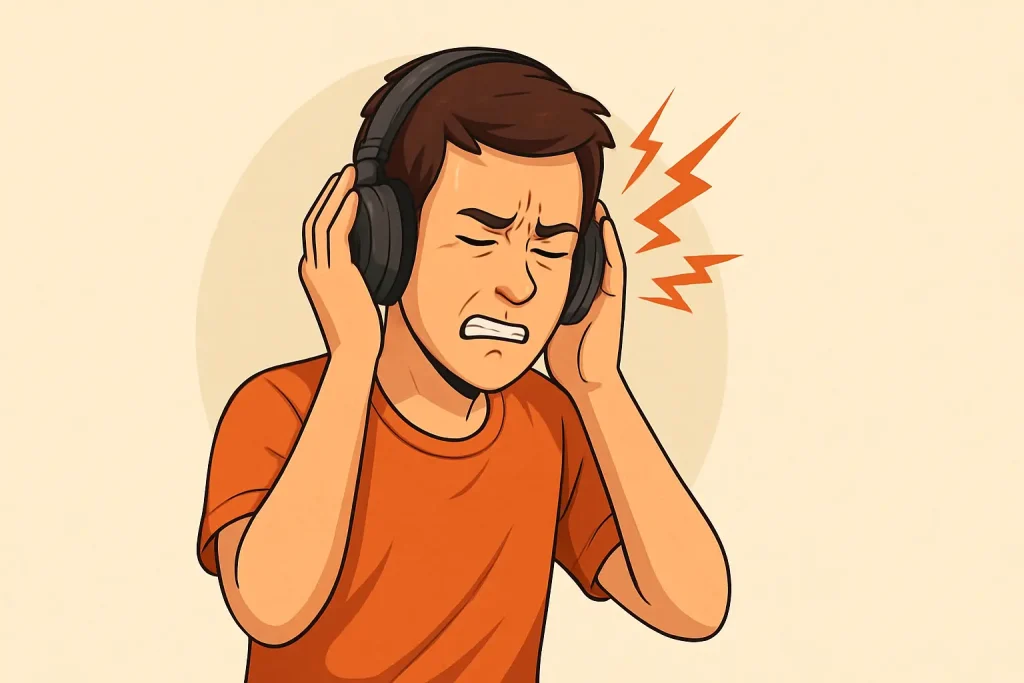 Akibat Memakai Headset Terlalu Sering
