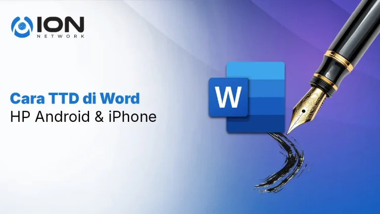 Cara TTD di Word HP Android & iPhone