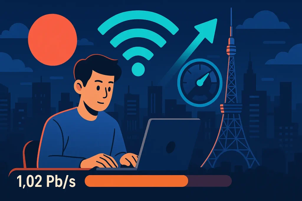 Jepang Pecahkan Rekor Dunia, Kecepatan Internet Capai 1,02 Petabit per Detik