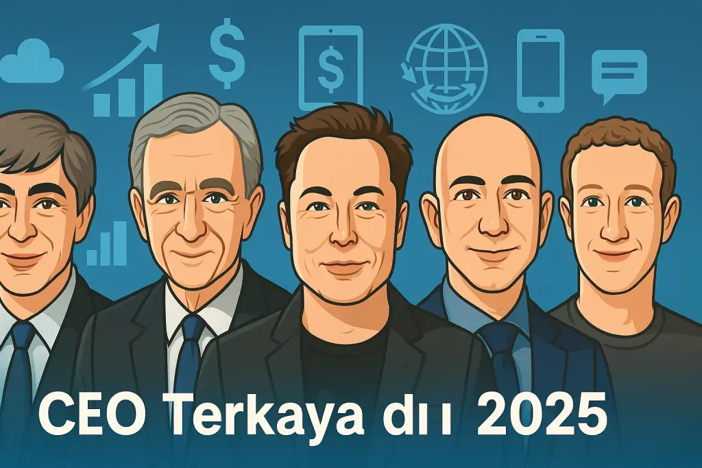 CEO Terkaya di Dunia 2025