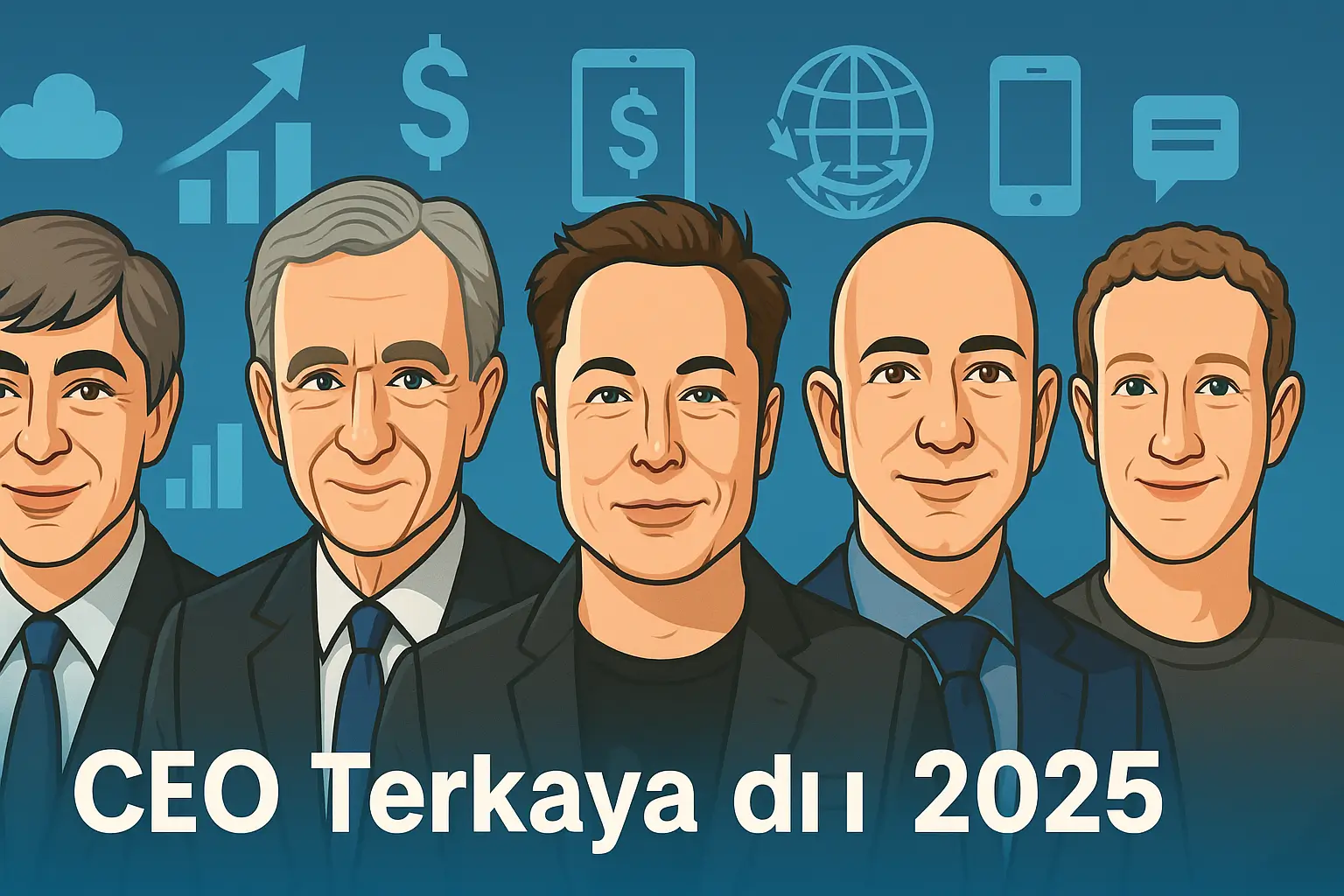 CEO Terkaya di Dunia 2025