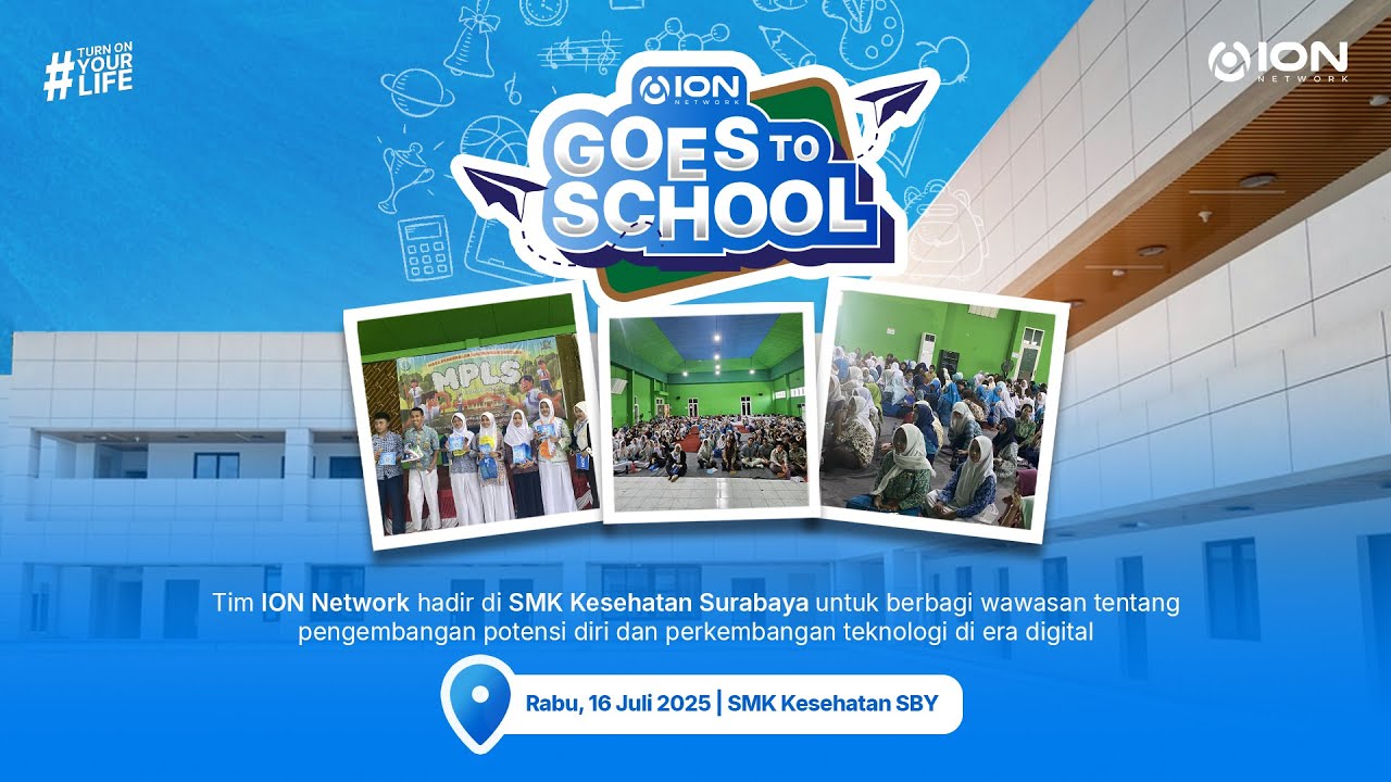 ION Goes To School Hadir di SMK Prapanca 2 Surabaya, Bangun Literasi Digital Generasi Muda