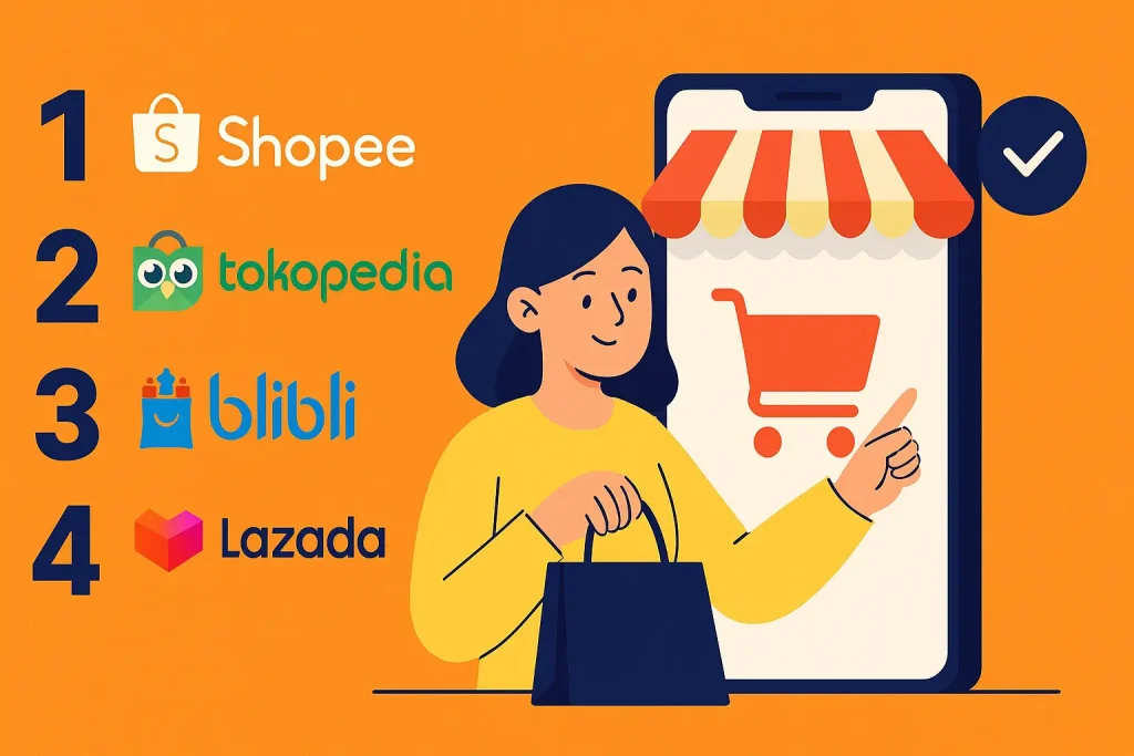 Platform Marketplace Mana yang Paling Populer di Indonesia Saat Ini