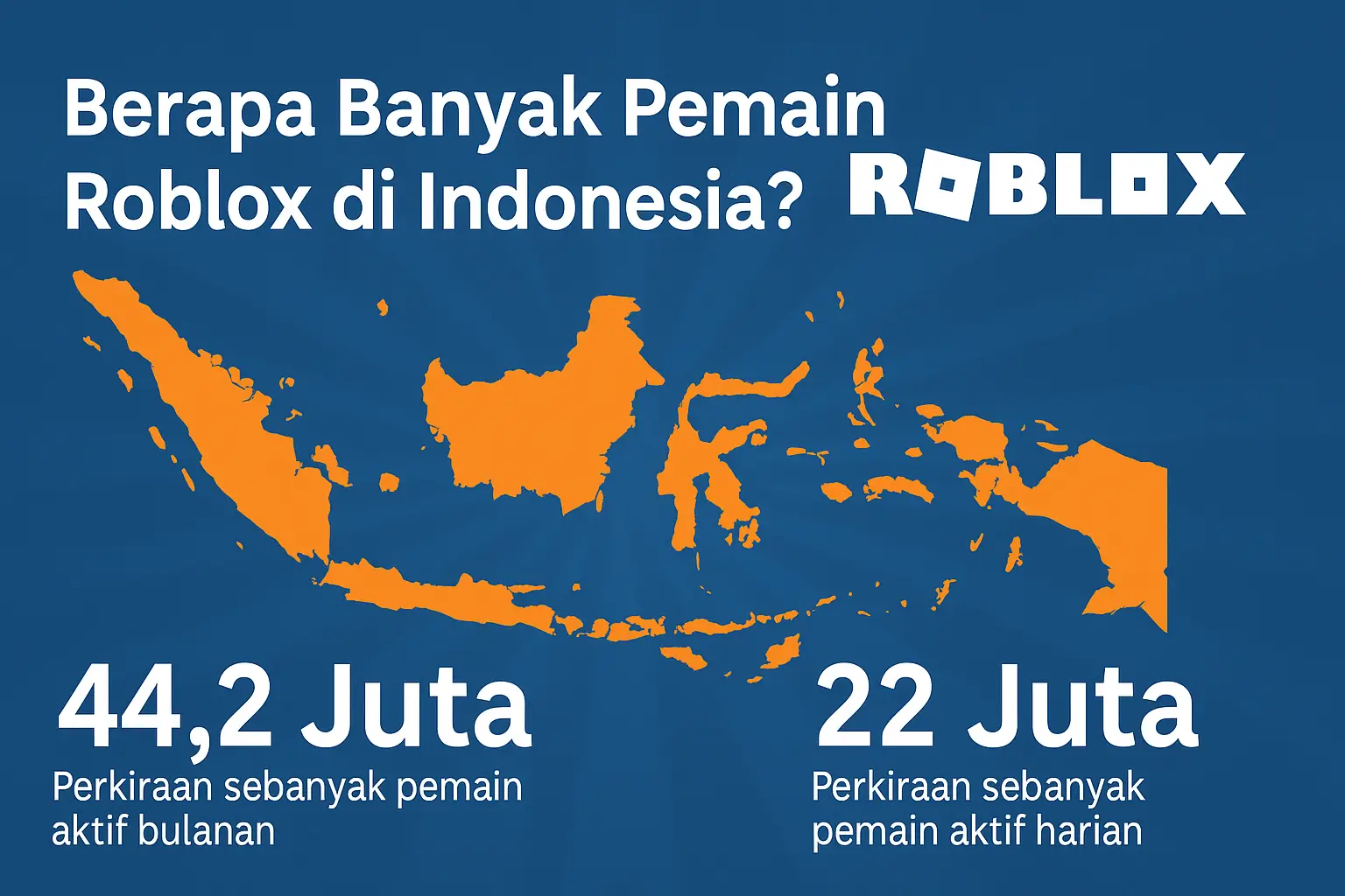 berapa banyak pemain roblox di indonesia