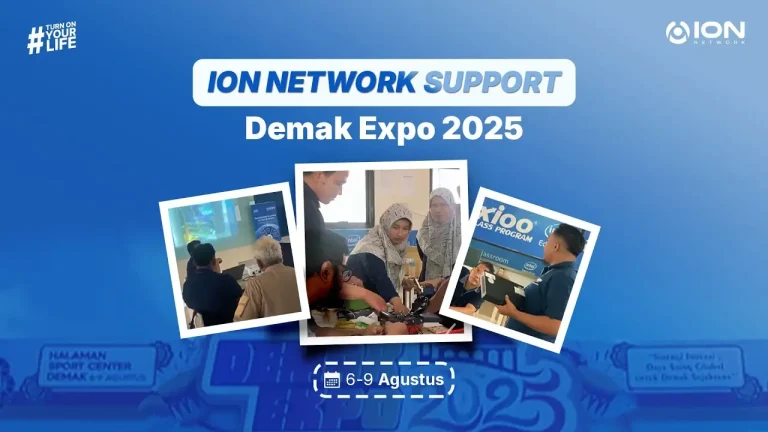 ION Network Dukung Demak Expo 2025 di Sport Center Demak