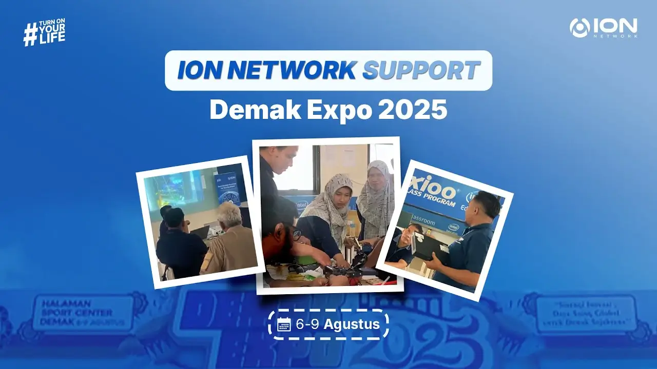ION Network Dukung Demak Expo 2025 di Sport Center Demak
