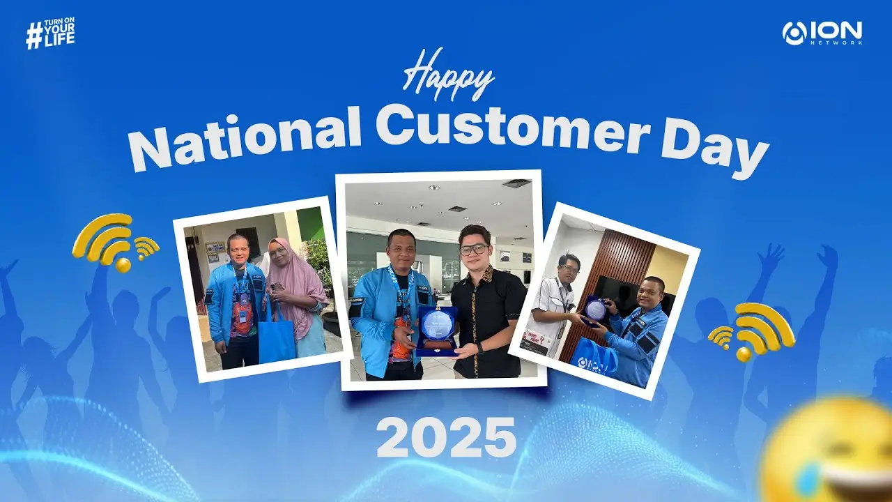 ION Network Rayakan Hari Pelanggan Nasional Bersama Pelanggan Setia