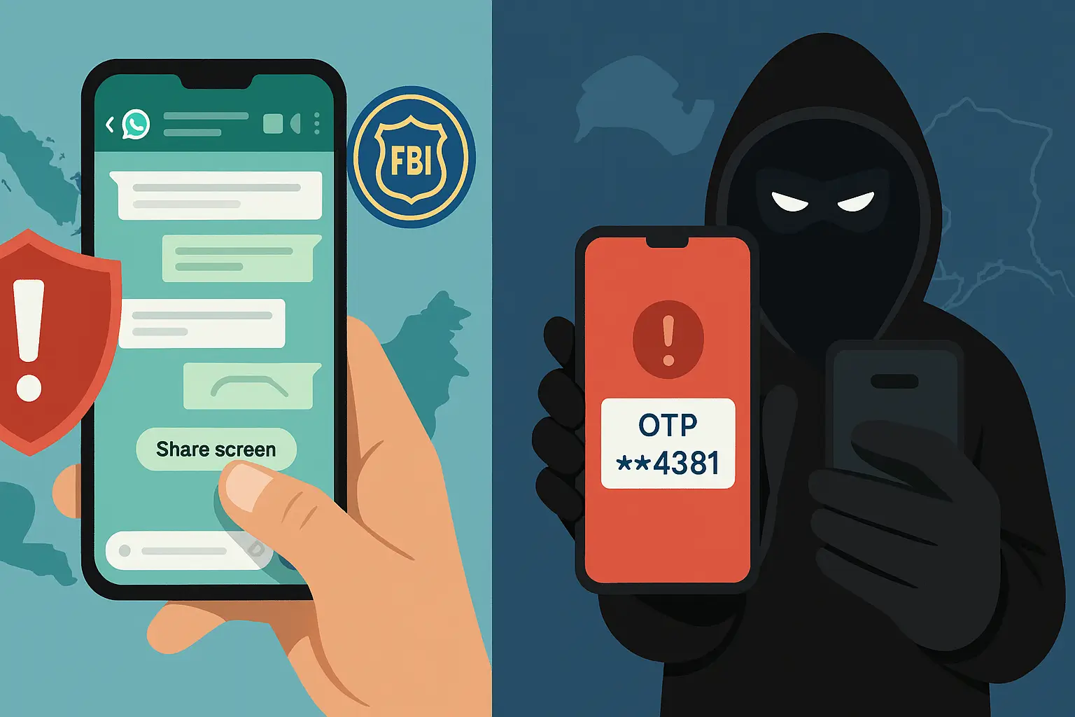 FBI Peringatkan Modus Penipuan WhatsApp Lewat Share Screen, Kasus Muncul di Indonesia
