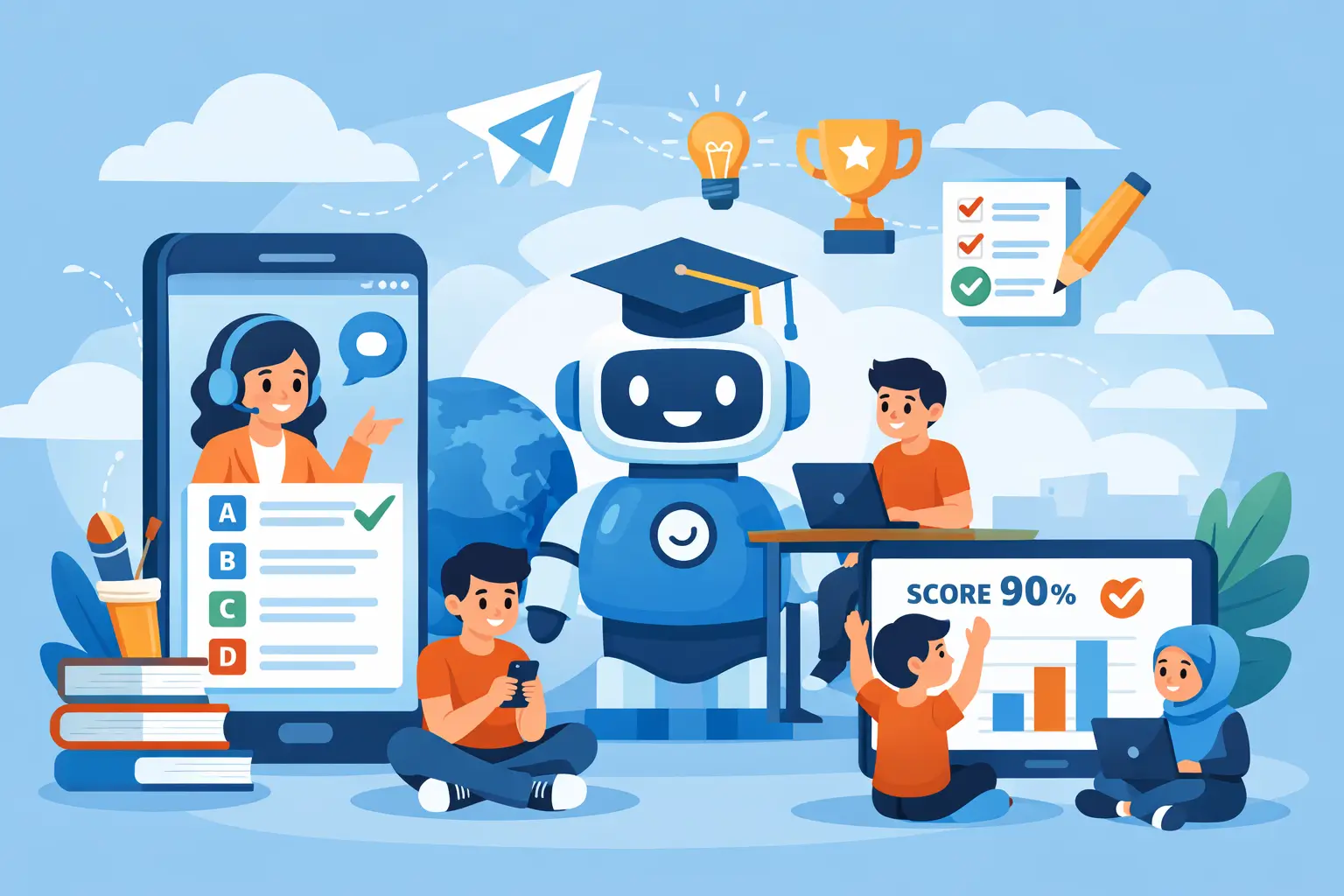 Cara Membuat Kuis di Telegram dengan Quiz Bot untuk Edukasi dan Interaksi Digital