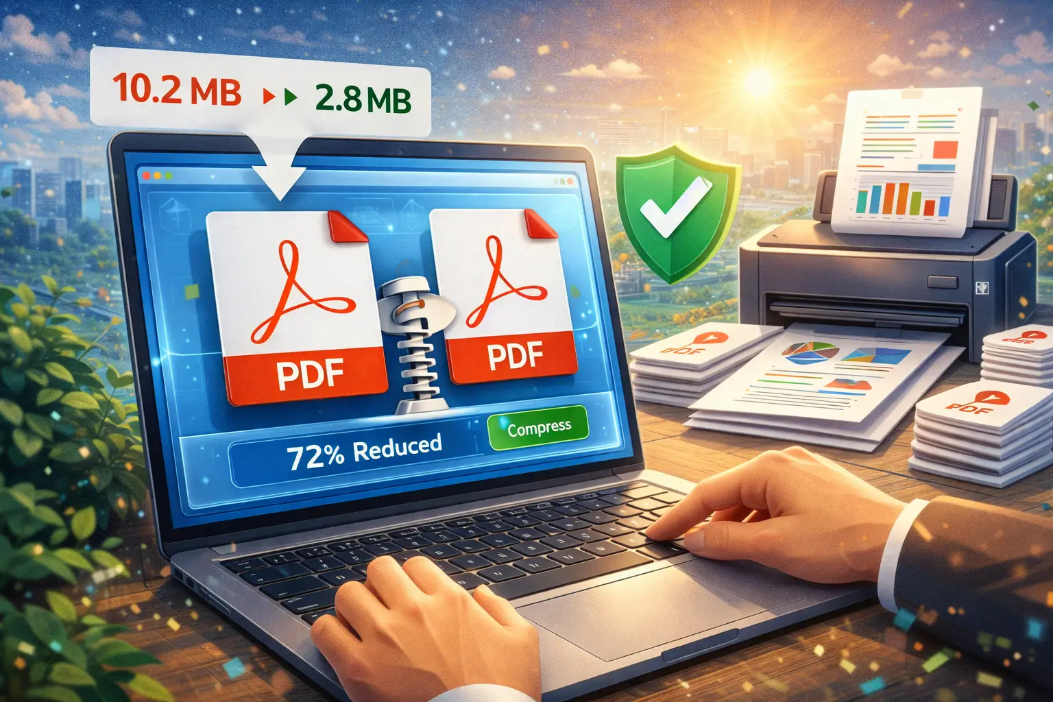 Cara Mengecilkan Ukuran PDF di Laptop Paling Mudah, Cepat, dan Kualitas Terjaga