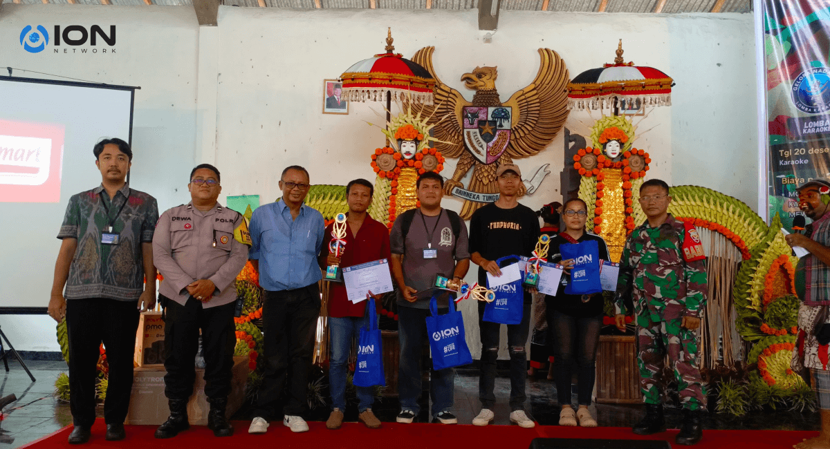 ION Network Dukung Penuh Perayaan HUT Karang Taruna Eka Sraya Adnya Ke-45 dengan Sponsorship dan Merchandising