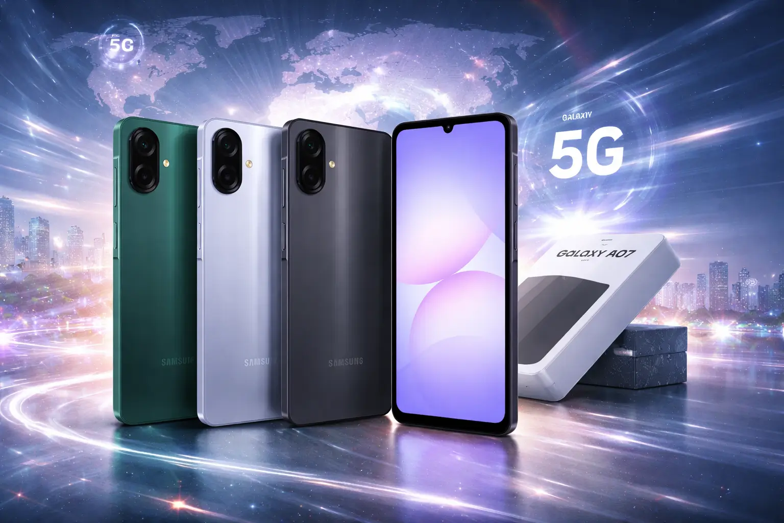 Samsung Resmi Perkenalkan Galaxy A07 5G di Pasar Global dengan Spesifikasi Menarik