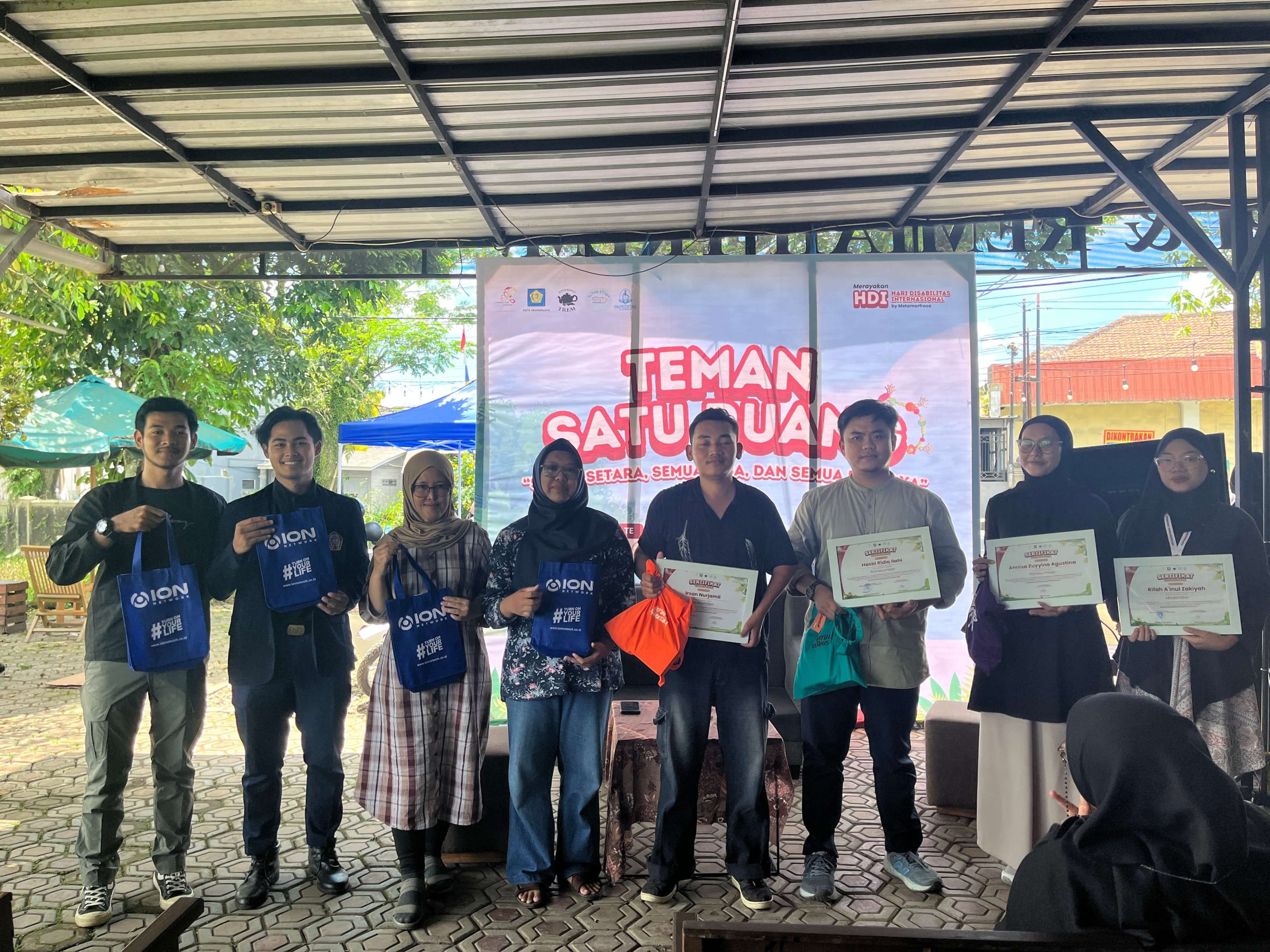 ION Network Dukung Perayaan Hari Disabilitas Nasional Lewat Kolaborasi Komunitas Teman Satu Ruang