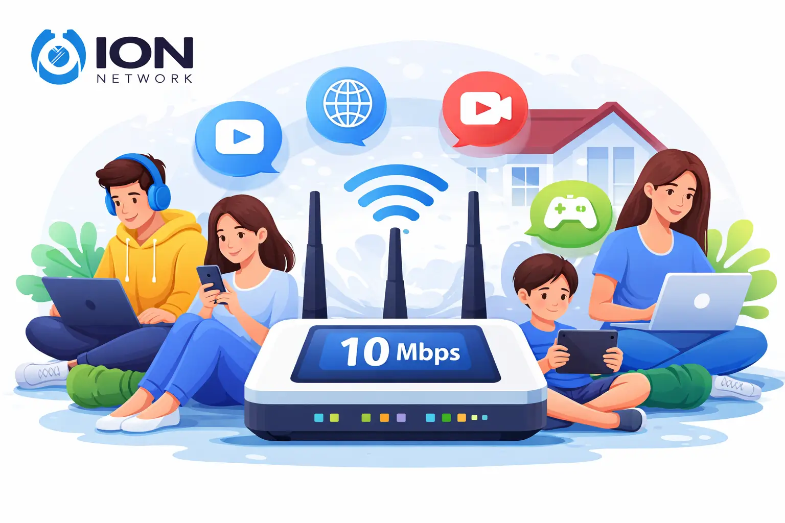 Kecepatan WiFi 10 Mbps untuk Berapa Orang? Ini Penjelasan Lengkap dan Realistis