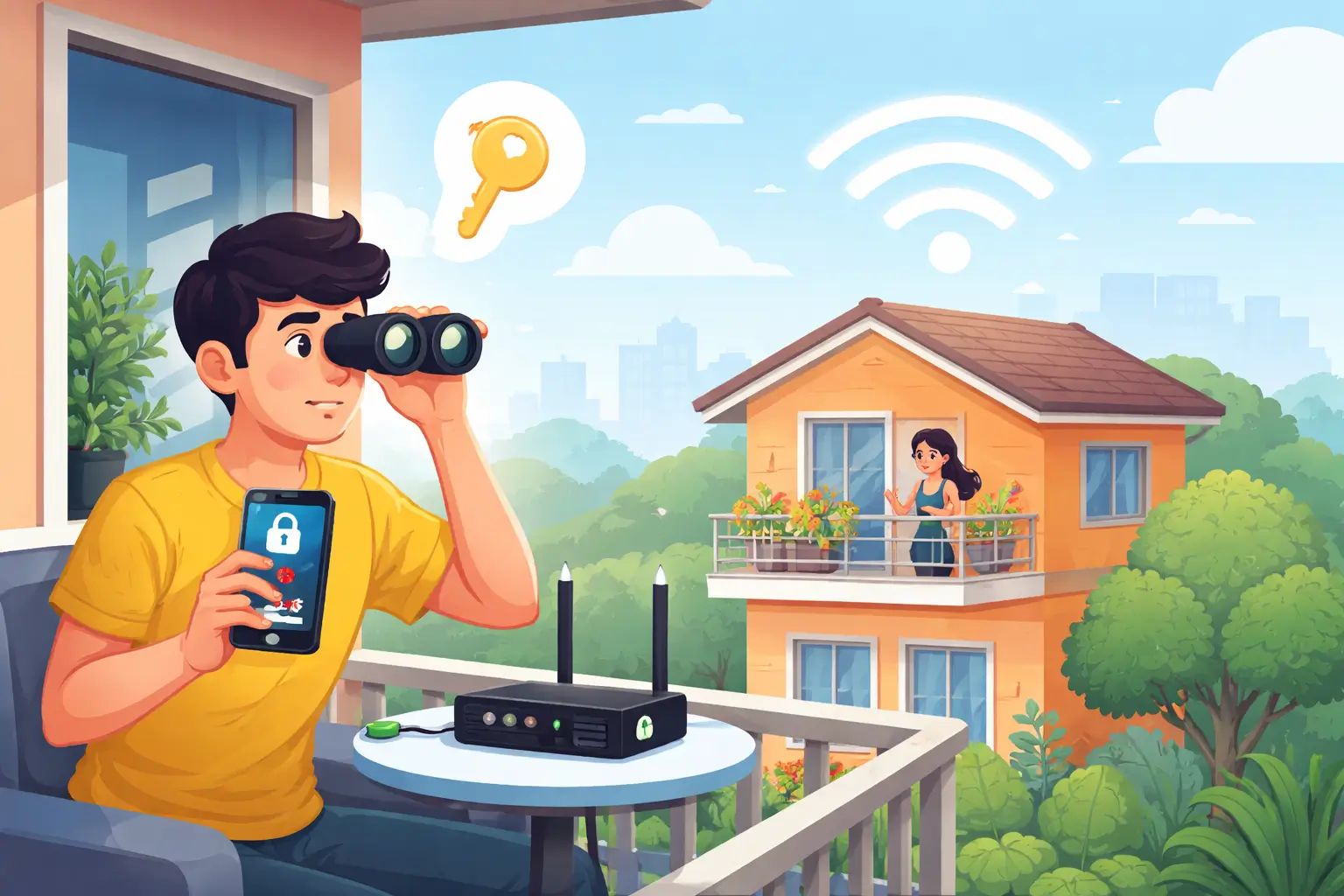 Cara Melihat Password WiFi Tetangga yang Belum Terhubung