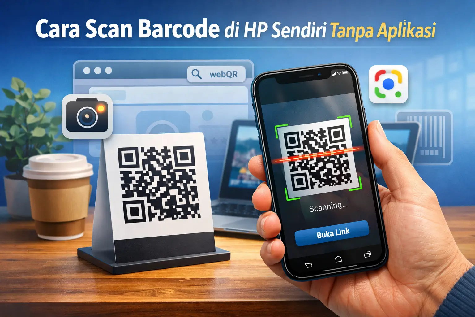 Cara Scan Barcode di HP Sendiri Tanpa Aplikasi dengan Mudah dan Cepat