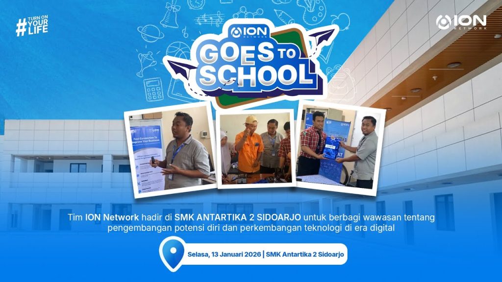 ION Voices SMK Antartika 2 Sidoarjo, Guru TKJ Apresiasi Layanan Internet ION Network