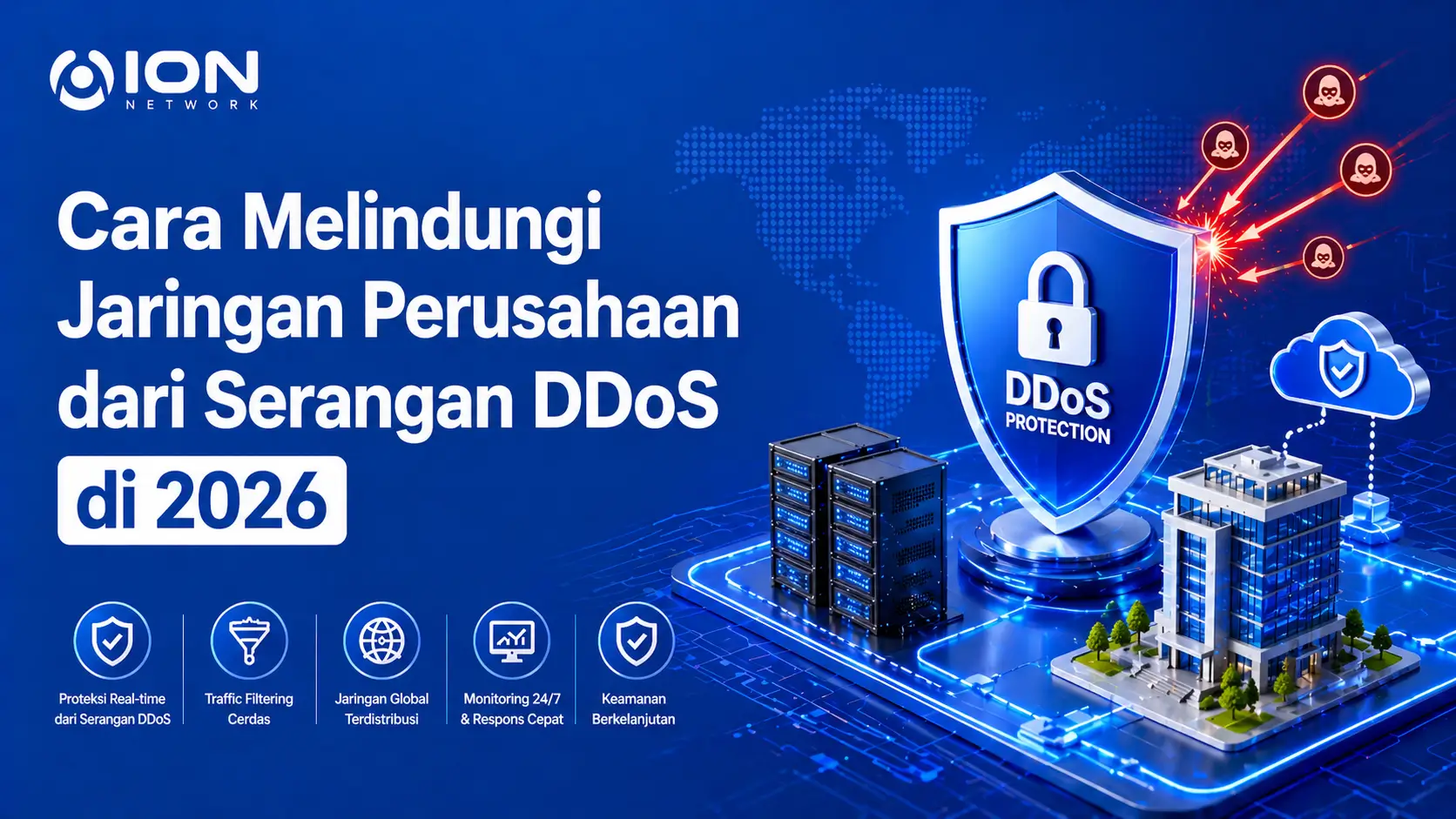 Cara Melindungi Jaringan Perusahaan dari Serangan DDoS di 2026