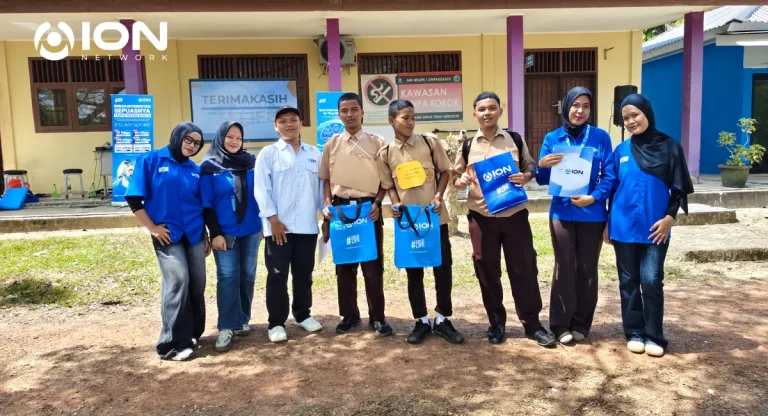 ION Network Gelar ION Goes To School di SMKN 1 Simpang Katis Bangka Tengah