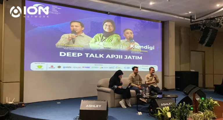 ION Network Sponsori Deeptalk APJII x KOMDIGI, Dorong Kolaborasi untuk Percepatan Transformasi Digital