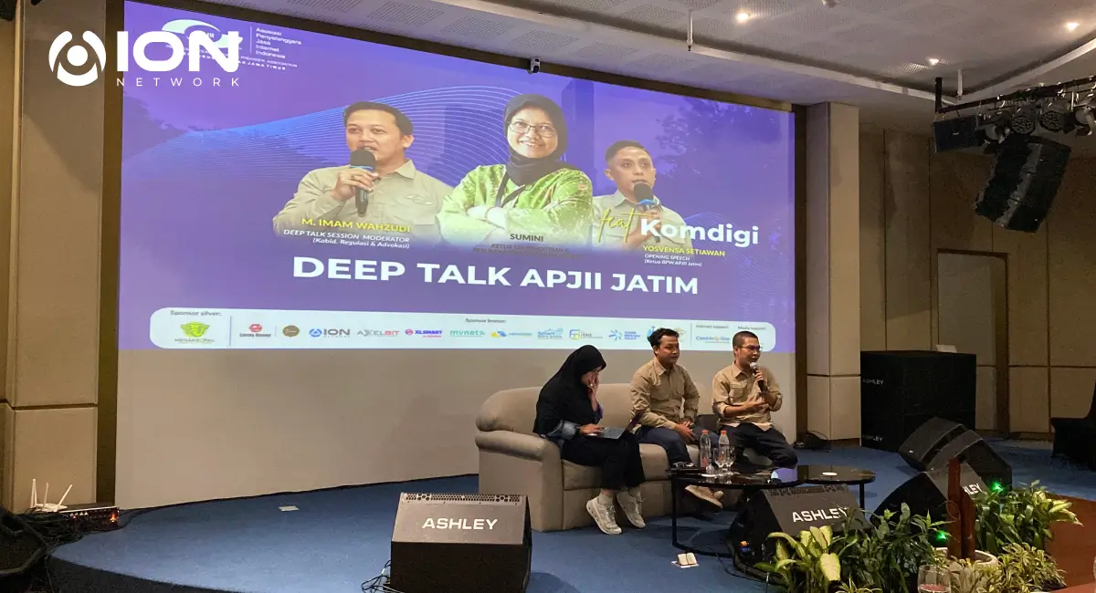 ION Network Sponsori Deeptalk APJII x KOMDIGI, Dorong Kolaborasi untuk Percepatan Transformasi Digital