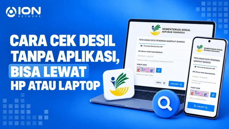 Cara Cek Desil Tanpa Aplikasi, Bisa Lewat HP atau Laptop