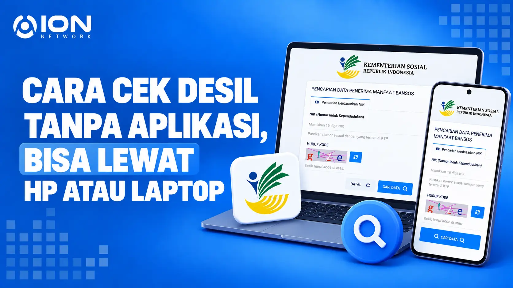 Cara Cek Desil Tanpa Aplikasi, Bisa Lewat HP atau Laptop