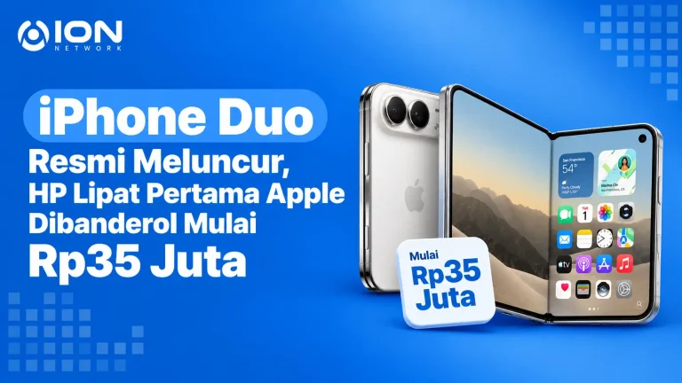 iPhone Duo Resmi Meluncur, HP Lipat Pertama Apple Dibanderol Mulai Rp35 Juta