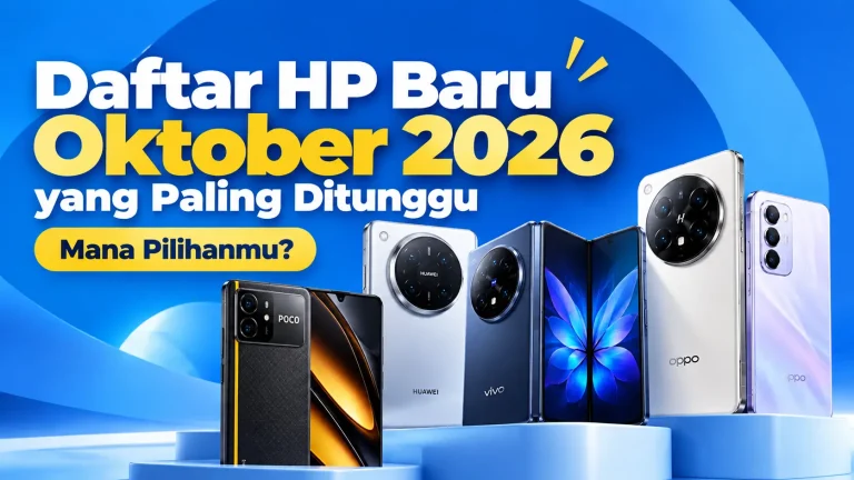Daftar HP Baru Oktober 2026 yang Paling Ditunggu, Mana Pilihanmu?